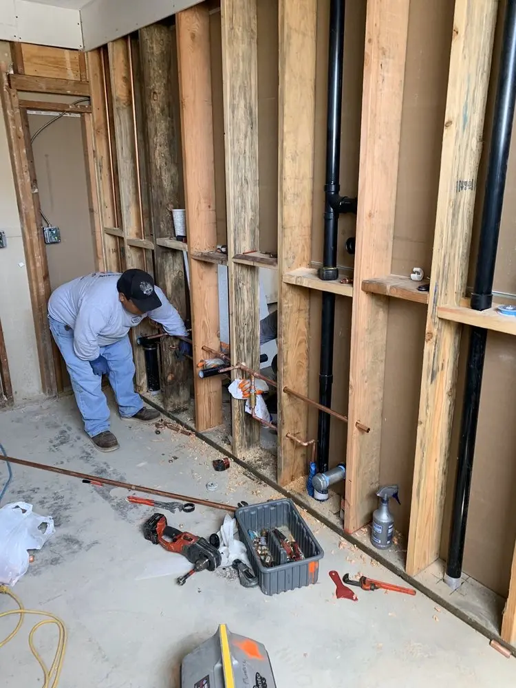 Commercial rough-in plumbing for Water Heater Replacement in Blooming Grove